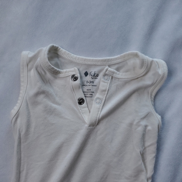 Kyte Baby Unisex Soft Bamboo Rayon Onesie Bodysuit 0-3 months - Picture 2 of 6